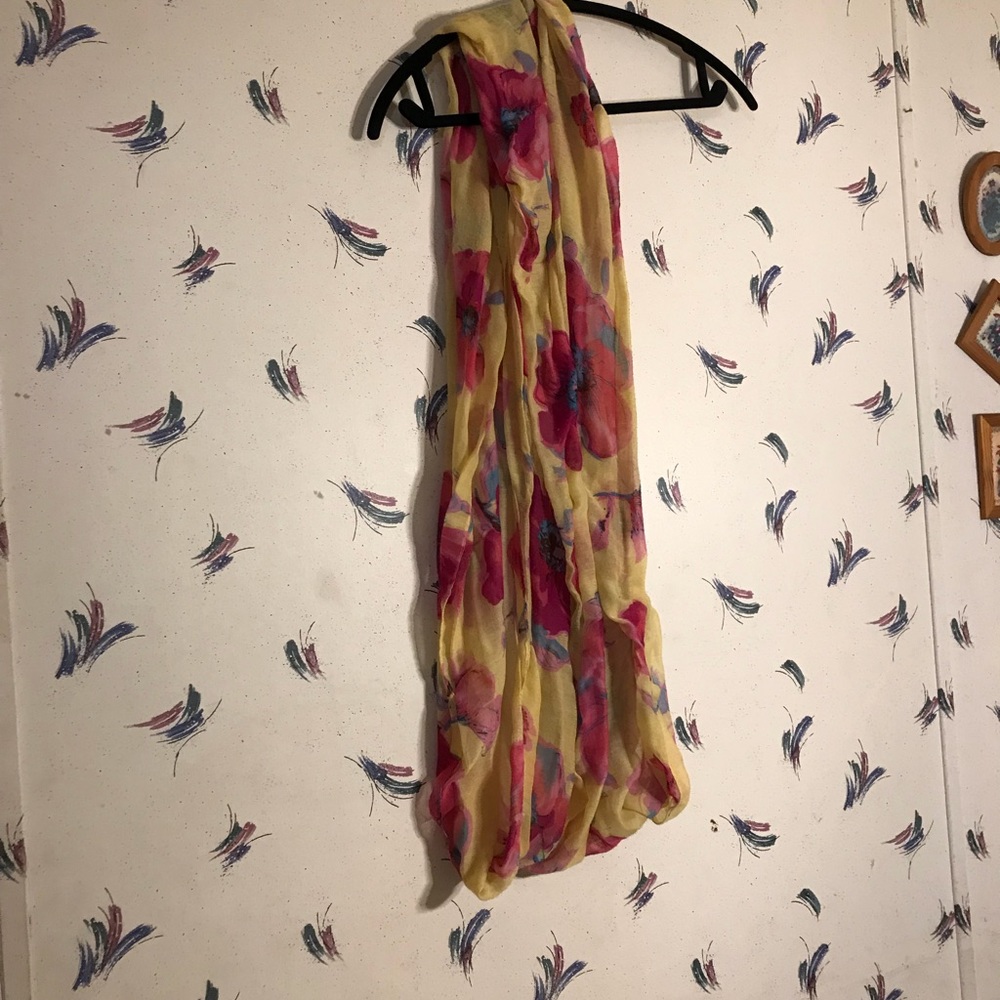 Flower Infinity Scarf